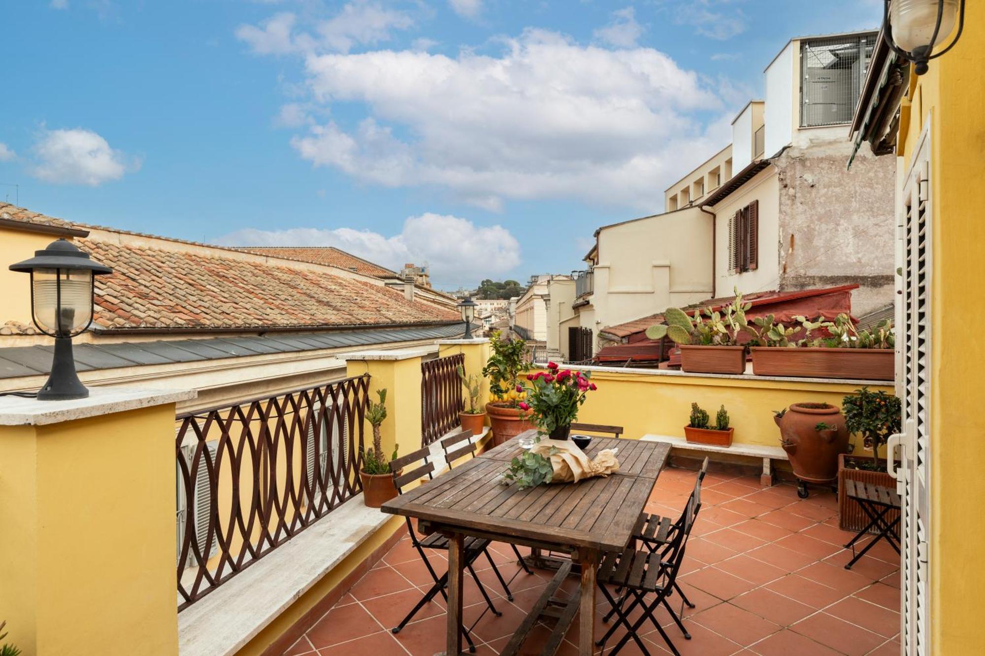 Trevi Charming Penthouse Apartment Roma Exterior foto